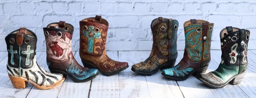 Rustic western crosses tooled - rustic,