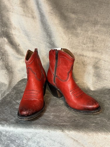 Lucchese gwen red western - lucchese,