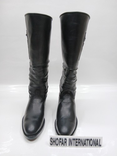 Men black leather - men's,