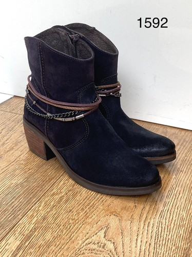 Alpe navy suede - alpe, leather