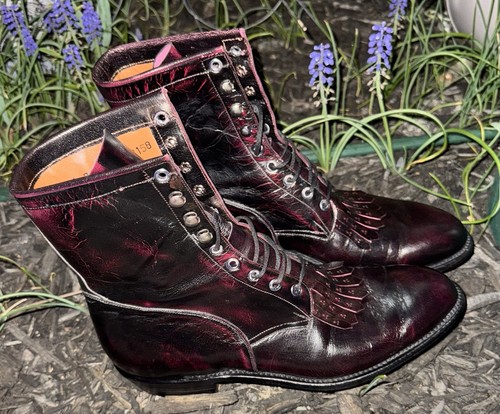Y2k lucchese black cherry - y2k, goat