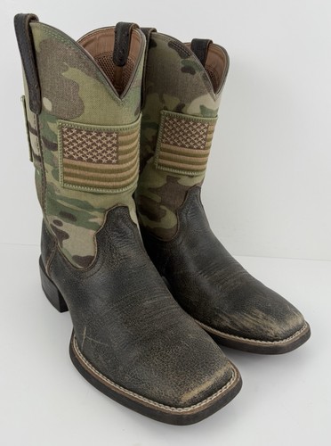 Ariat sport patriot green camo - sport,