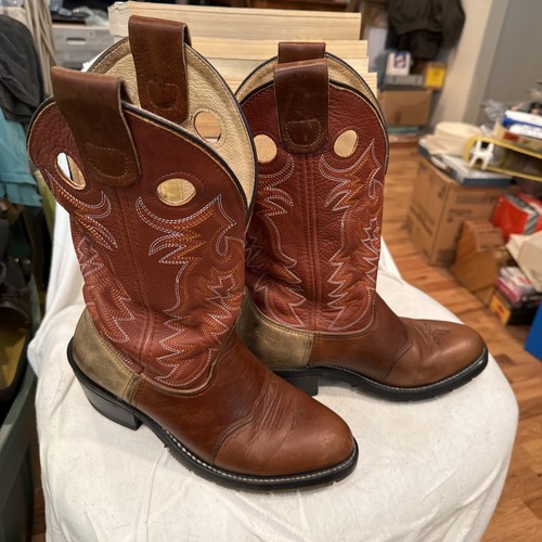 Double cowboy boots 8 - h,
