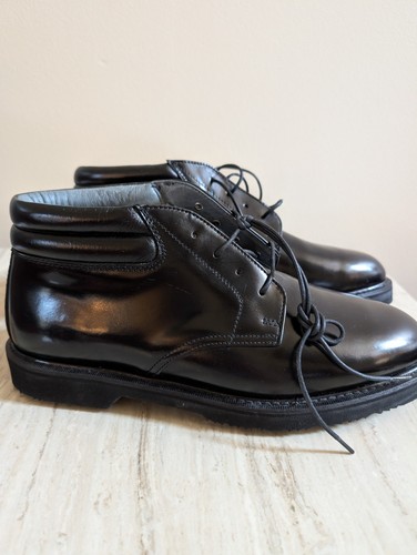 Rocky dress leather high - leather, gloss