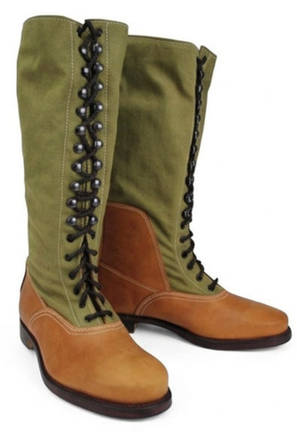 Men handmade leather knee - men's,