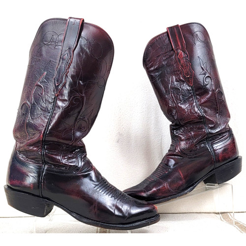 Lucchese roper boots mens 5e - boots, 7.5e